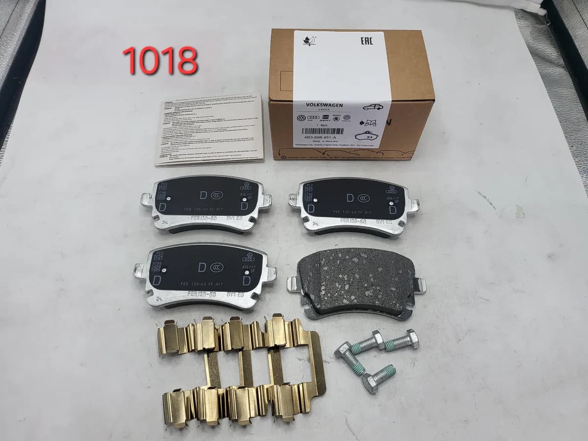 Audi Rear Brake Pad Set D02