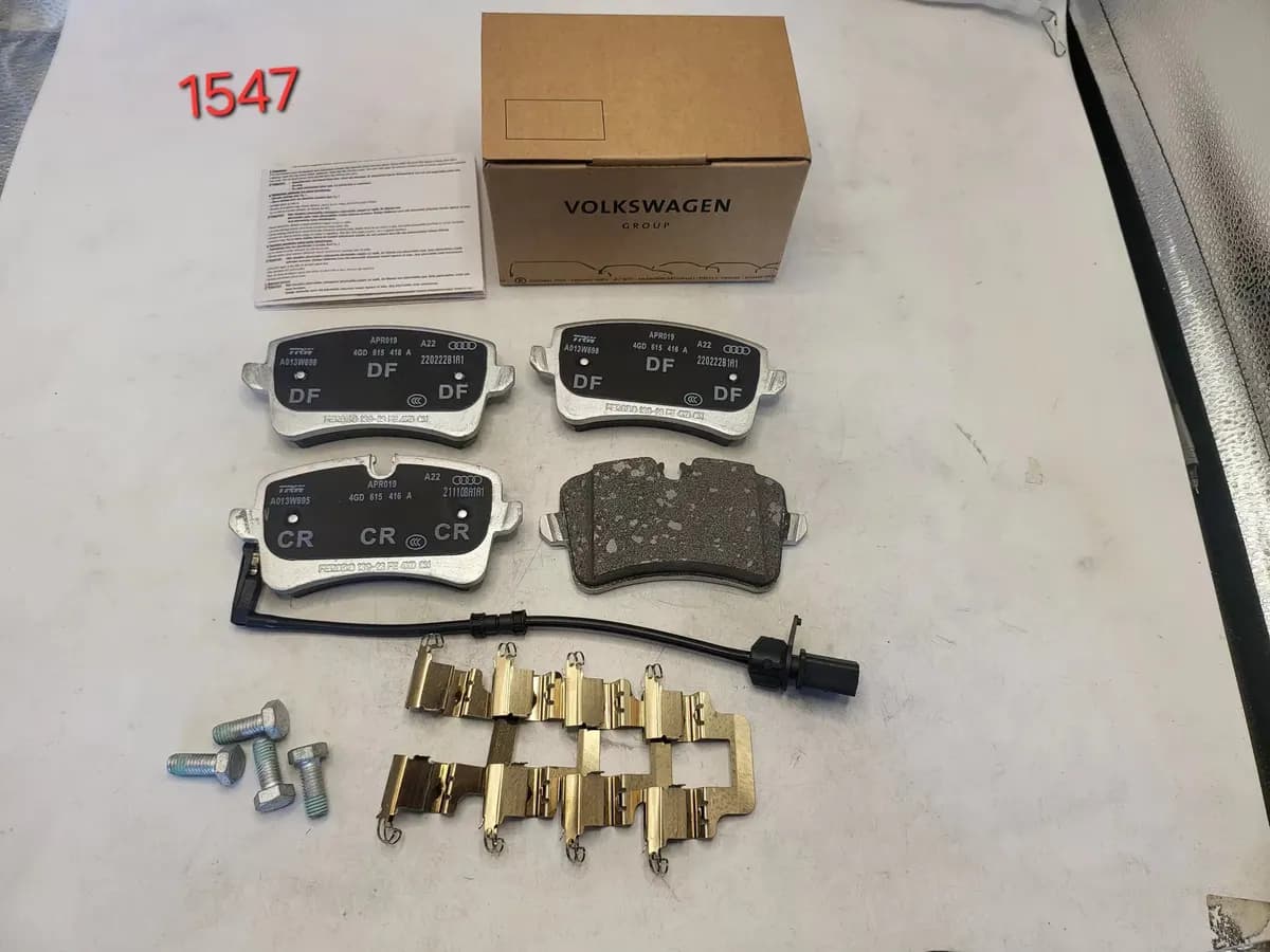 Audi Rear Brake Pad Set D04