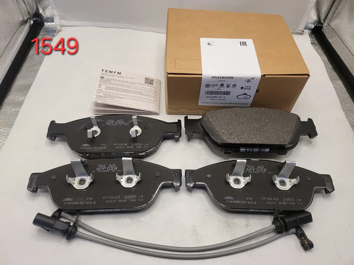 Audi Front Brake Pad Set D12