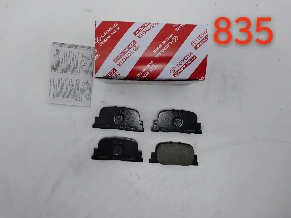 Toyota Rear Brake Pad Set D835